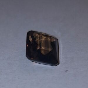 Smoky Quartz 10mm×7mm Emerald Cut Loose Stone.